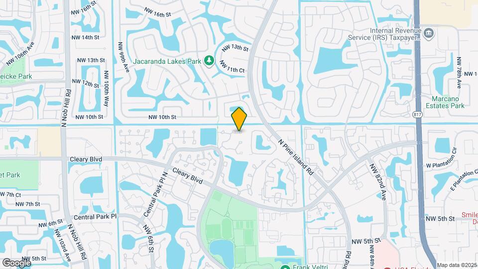 9220 NW 9th Pl Map and Location Details