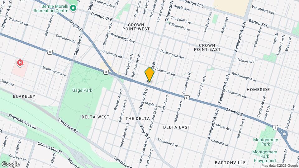 4 Ottawa St N, Unit 16 Map and Location Details