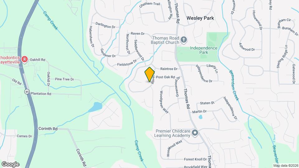 9224 Raven Dr Map and Location Details