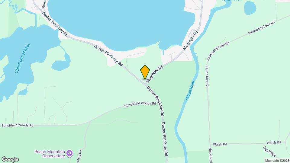 8660 Dexter-Pinckney Rd Map and Location Details