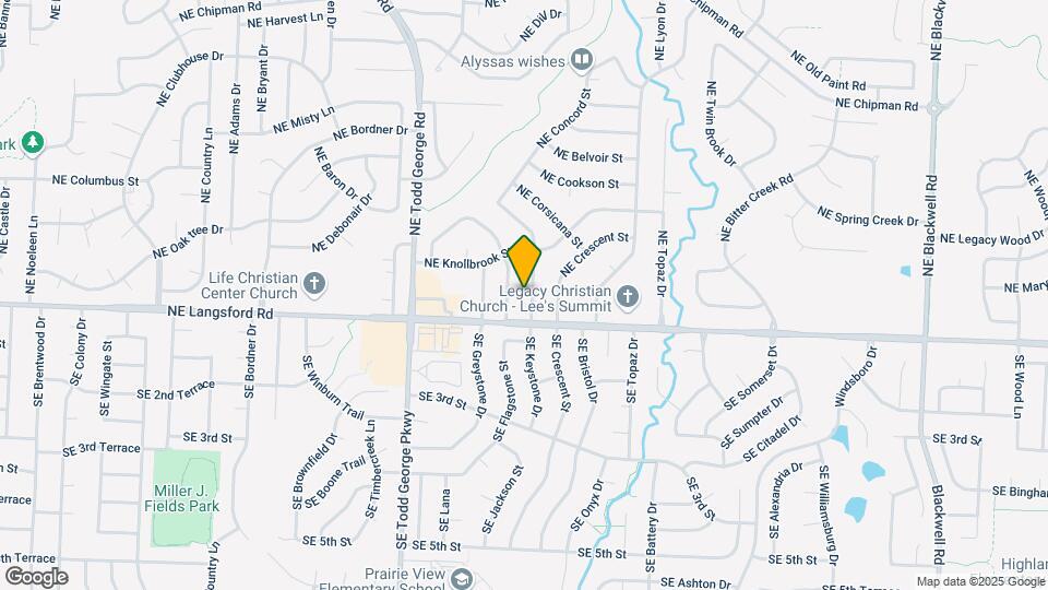 200 NE Keystone Dr Map and Location Details