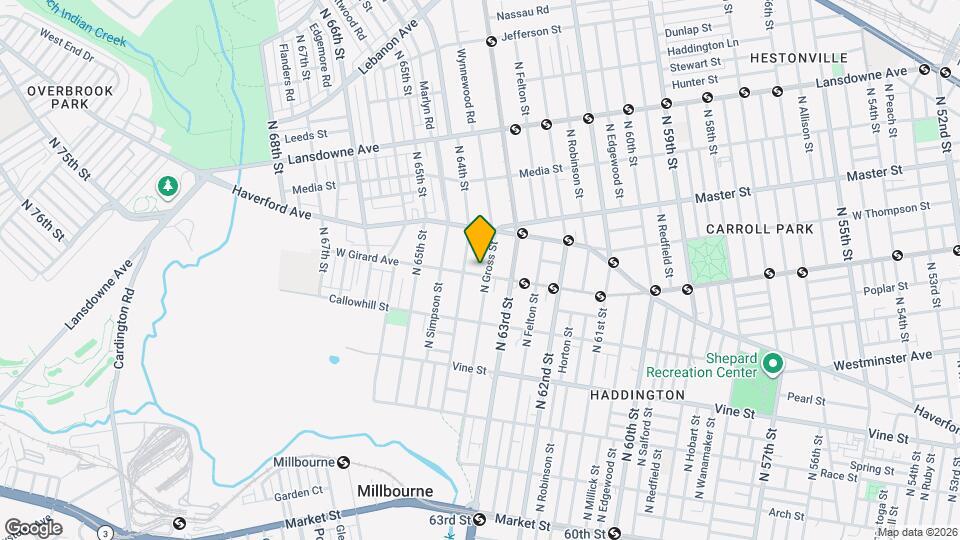 6339 W Girard Ave Mapa y Detalles de la Ubicación