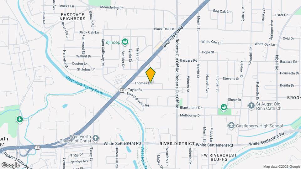 5505 Thomas Ln Map and Location Details