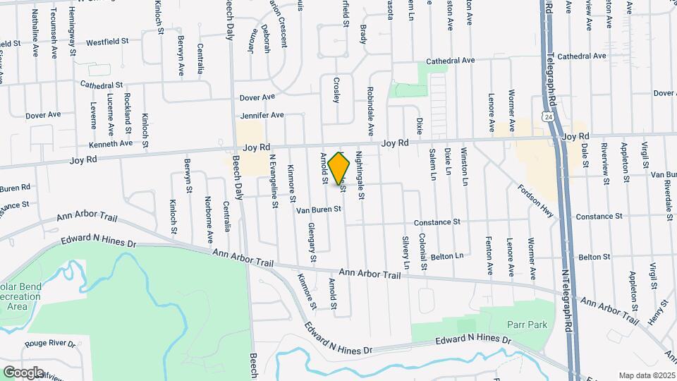 8561 Lochdale St Map and Location Details