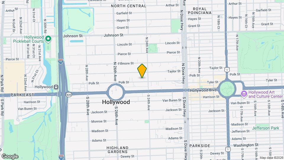 2417 Polk St Mapa y Detalles de la Ubicación