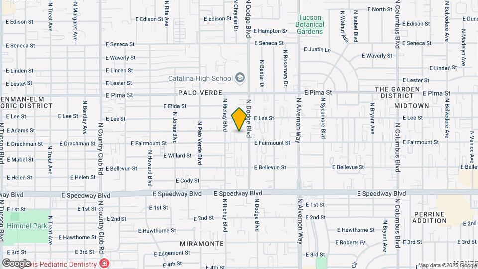 3635A E Fairmount St Map and Location Details