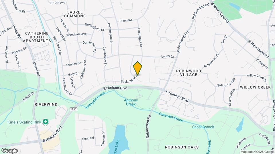 1603 Buckingham Ave Map and Location Details