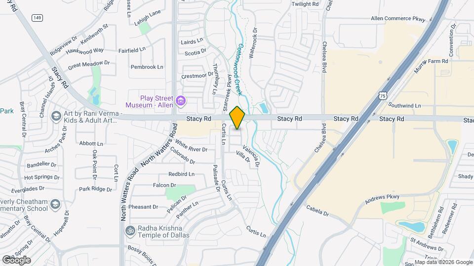 878 Vaquero St Map and Location Details