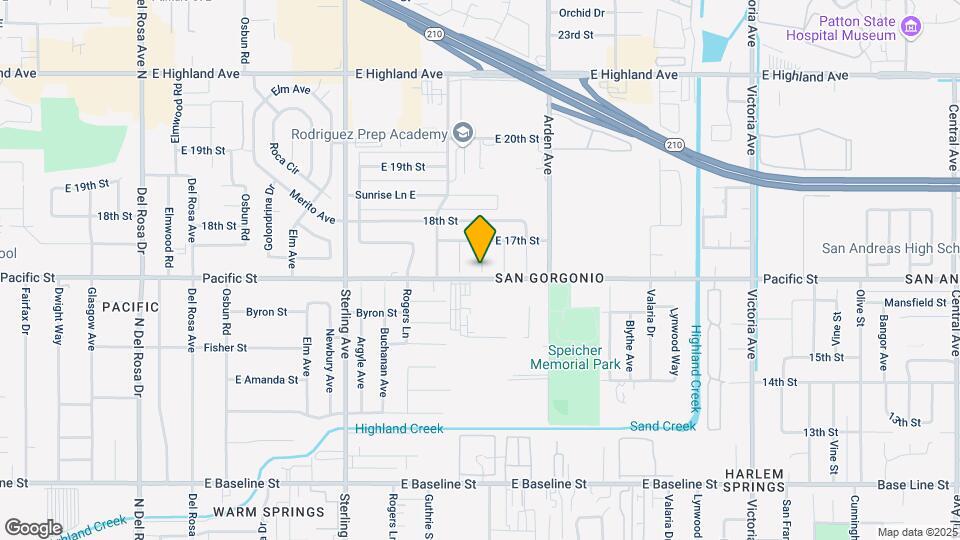 2029 N McKinley St Map and Location Details
