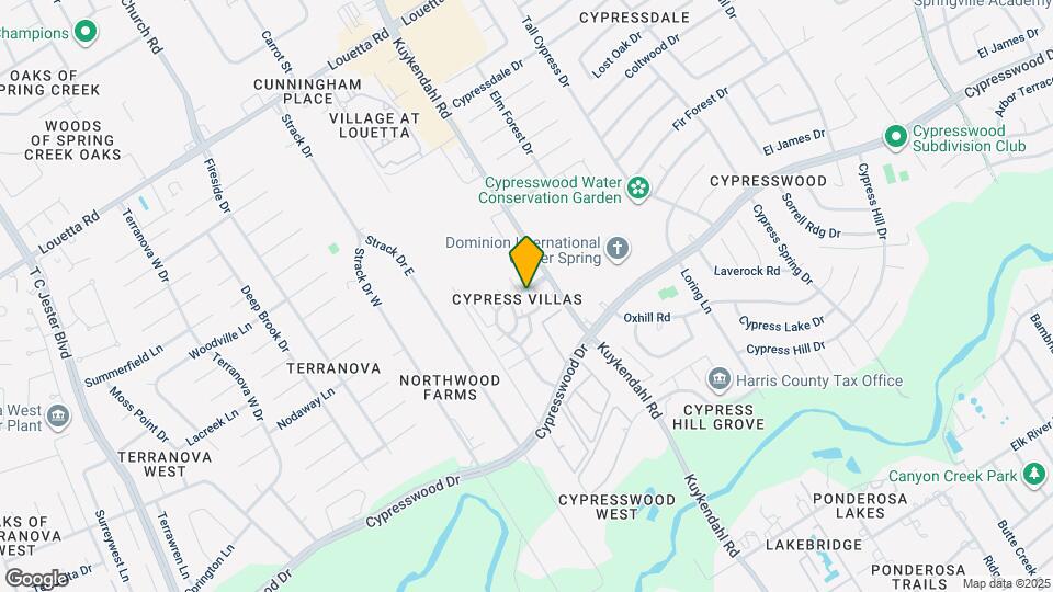 4429 W Cypress Villas Dr Map and Location Details
