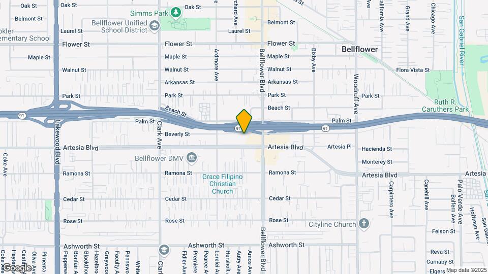9714 Beverly St Map and Location Details
