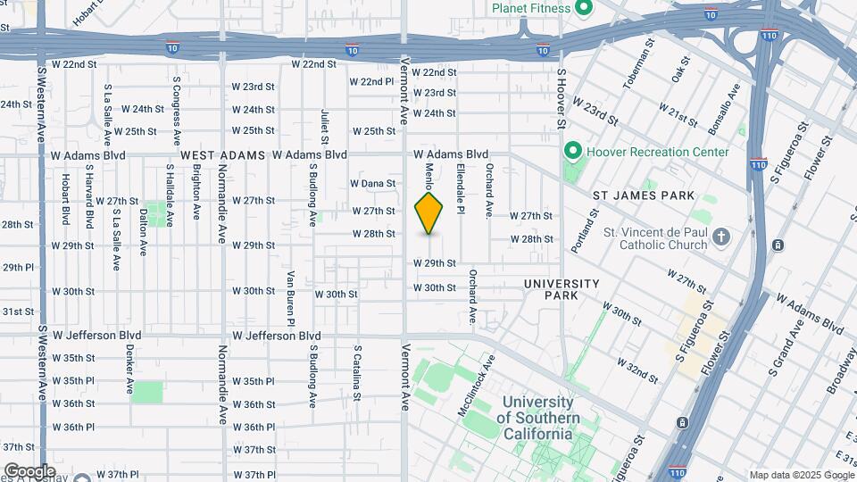 2815 Menlo Ave, Unit 2815.5 Map and Location Details