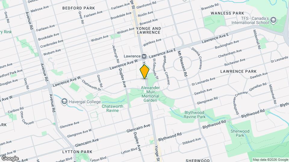 Chatsworth Apartments Map and Location Details