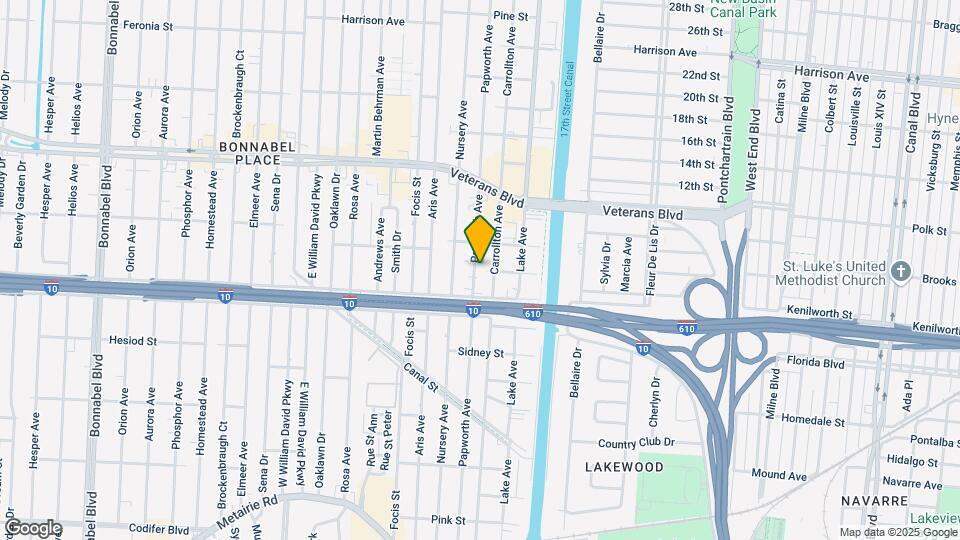 629 Papworth Ave Map and Location Details