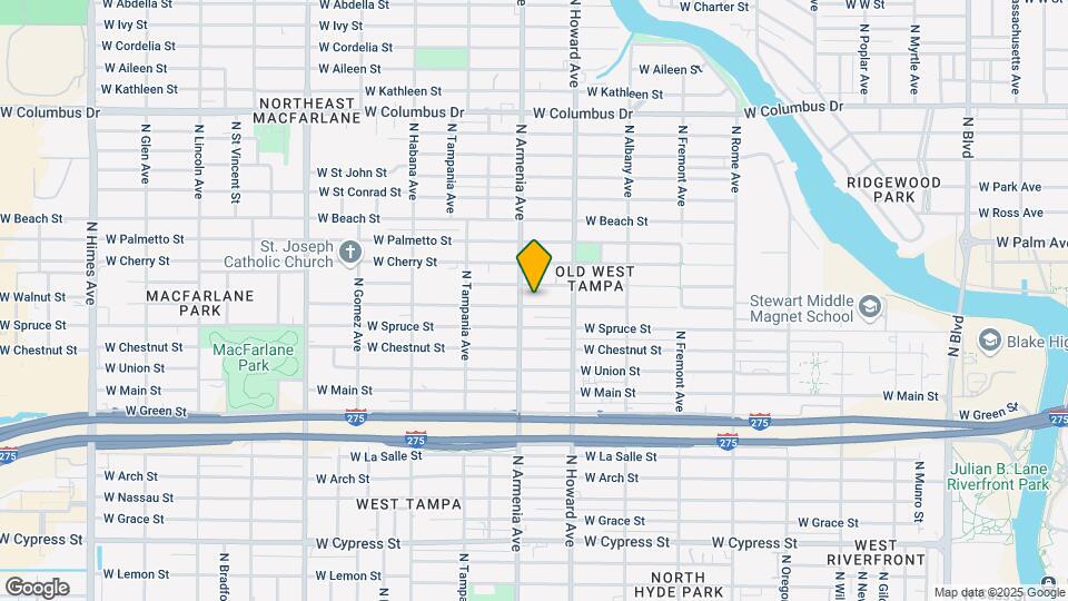 2337 W Walnut St Map and Location Details