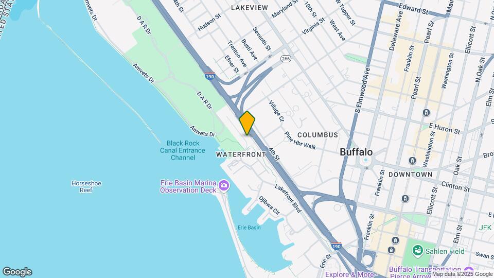 349 Lakefront Blvd Map and Location Details
