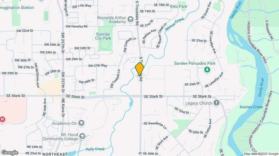 3001-3029 S Troutdale Rd Map and Location Details