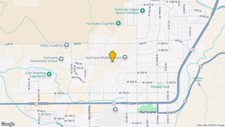 408 N 480 W Map and Location Details