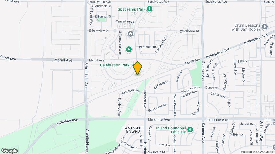 3039 E Arbor Ln Map and Location Details