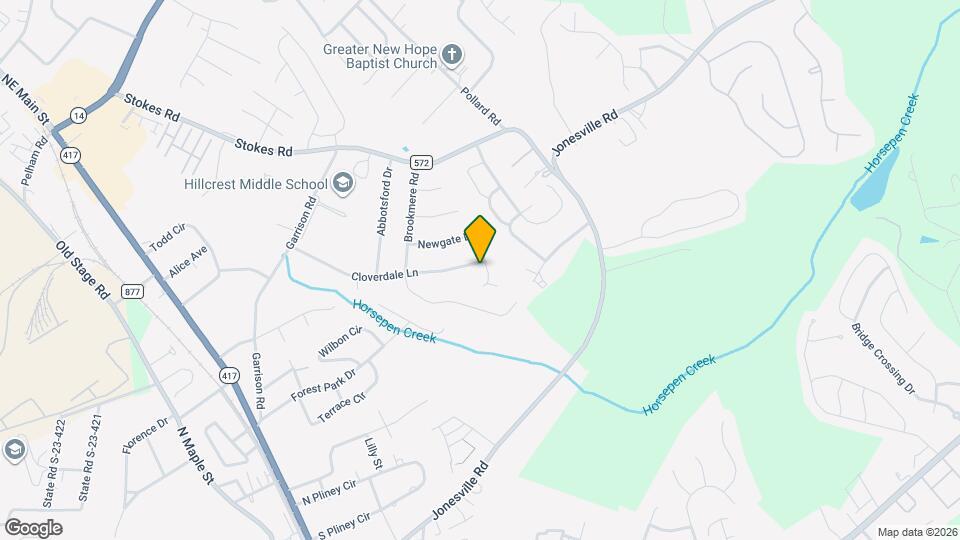 202 Newgate Dr Map and Location Details