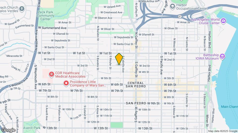 831 W 3rd St, Unit 831 Mapa y Detalles de la Ubicación