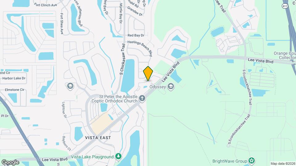 9085 Lee Vista Blvd, Unit 1007 Mapa y Detalles de la Ubicación