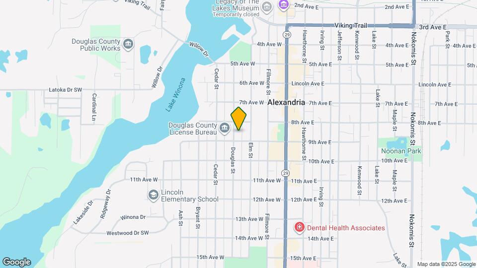 815 Douglas St Map and Location Details