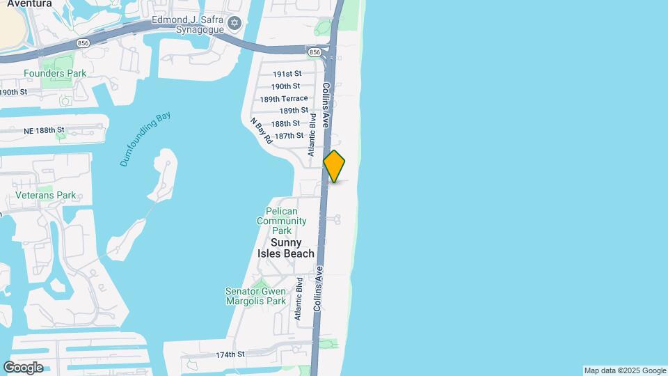 18335 Collins Ave Mapa y Detalles de la Ubicación