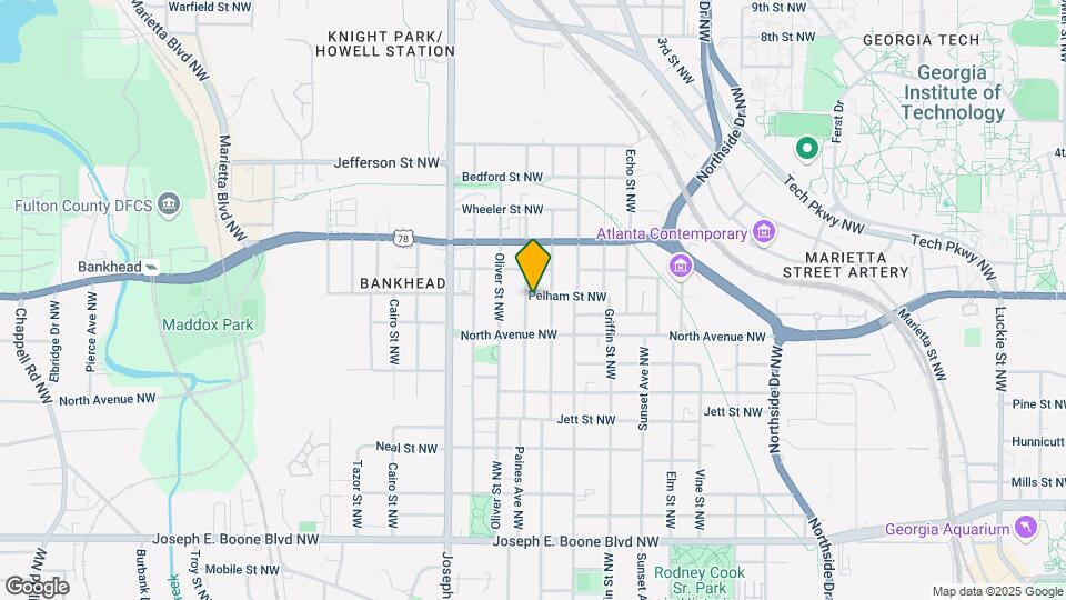 Beautifully Remodel 2 Bedroom Apartment Map and Location Details