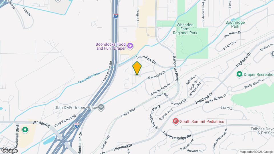 14291 South Side Hill Ln Map and Location Details