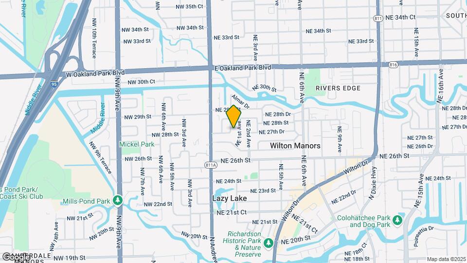 2720 NE 1st Way Map and Location Details