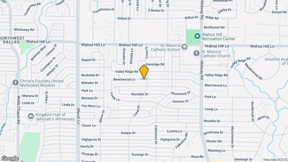 3988 Beechwood Ln Map and Location Details
