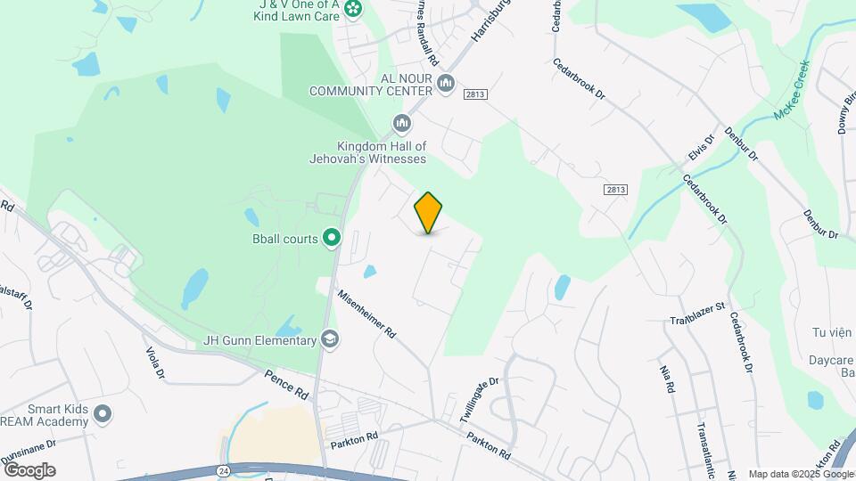 9520 Blue Knoll Ct Map and Location Details