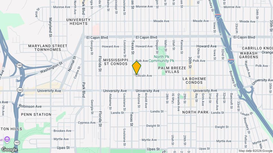 2419 Lincoln Ave Map and Location Details