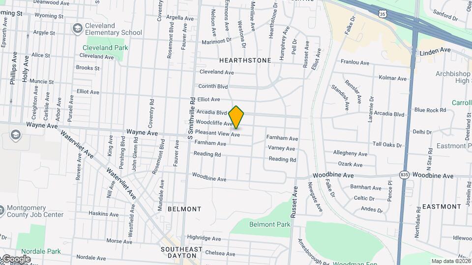 4211 Pleasant View Ave Map and Location Details