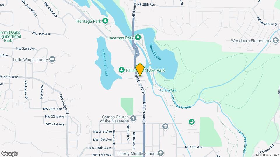 2901 SE Everett Rd Map and Location Details