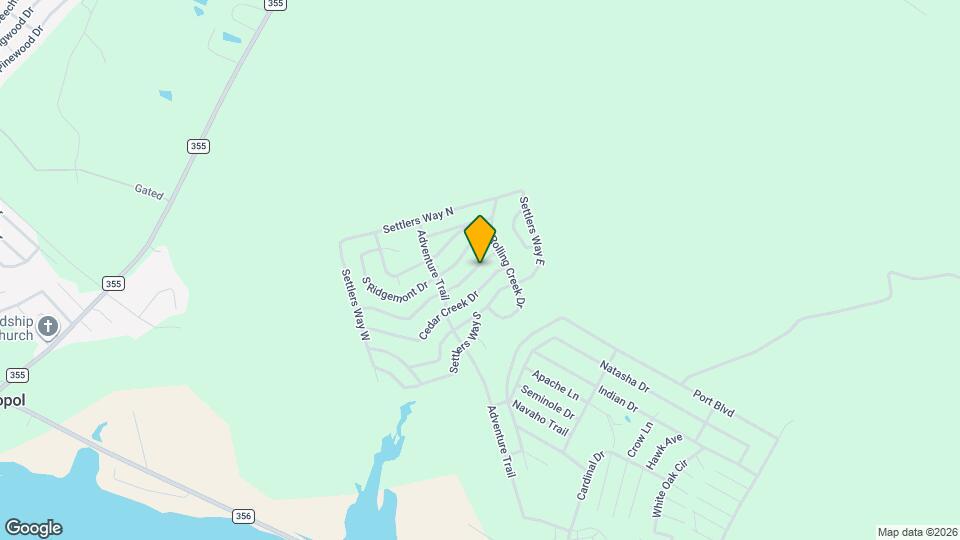 436 Shadywood Dr Map and Location Details