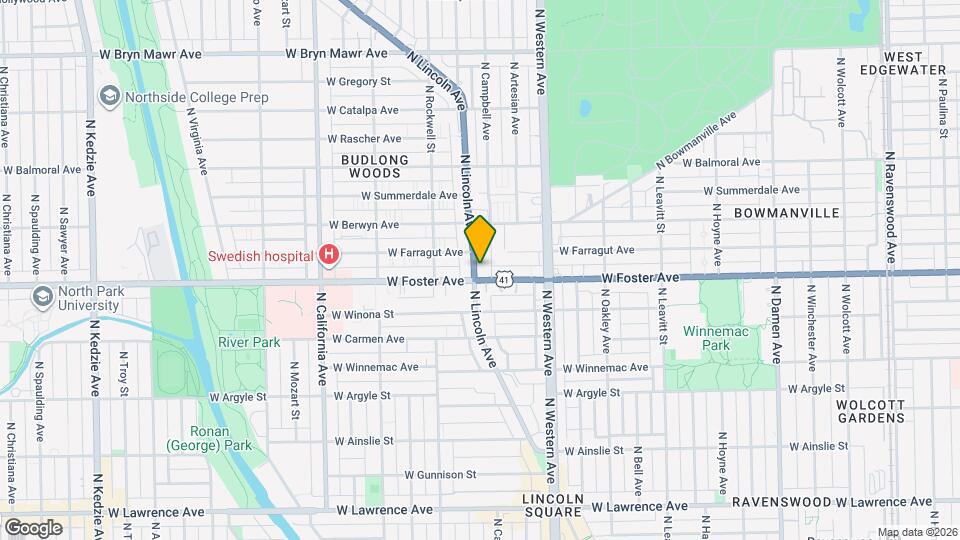 Lincoln Center Mapa y Detalles de la Ubicación