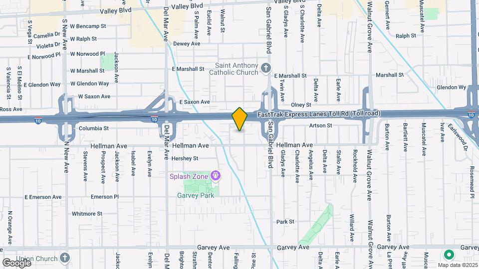 3427-3431 1/2 Eckhart Ave Map and Location Details