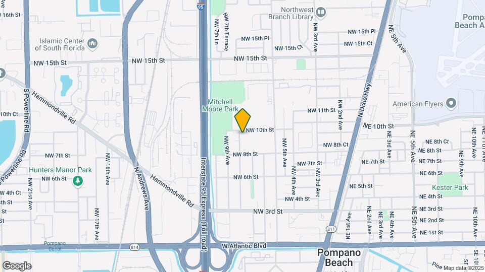 920 NW 8th Ave Map and Location Details