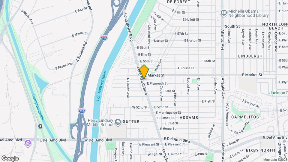 5360 N Long Beach Blvd Map and Location Details