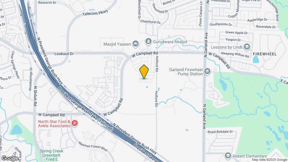 1510 Bellingham Ln Map and Location Details