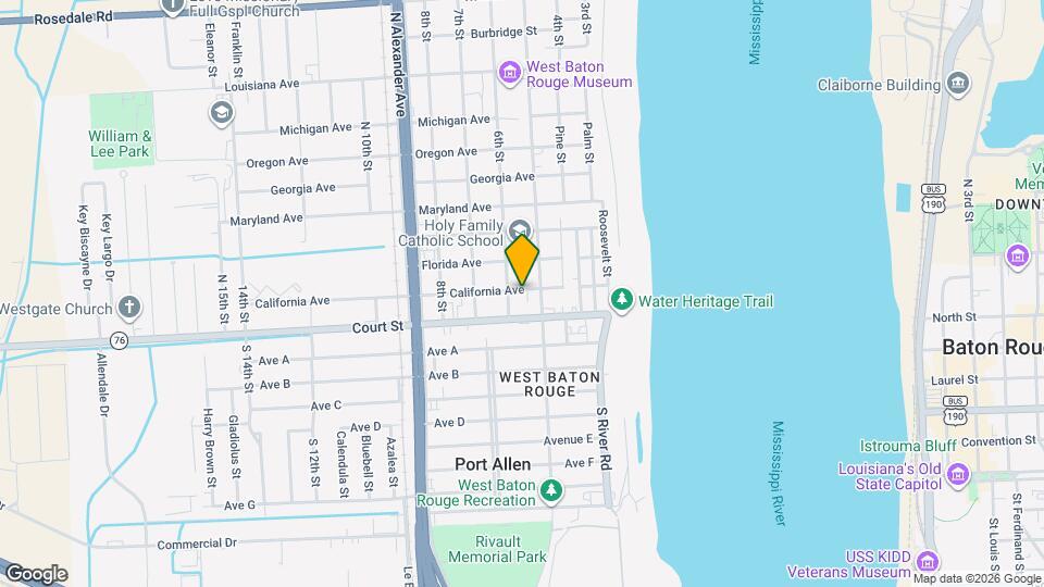 549 California Ave Map and Location Details