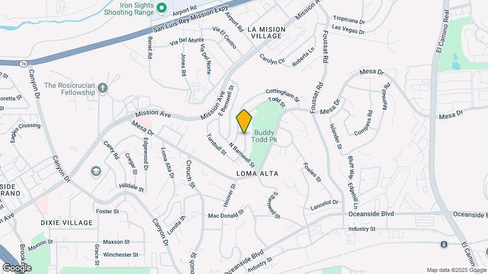 2815 Todd St Mapa y Detalles de la Ubicación
