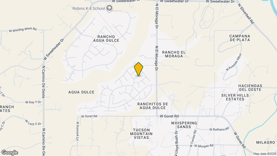 3933 W Rock Basin Ln Map and Location Details