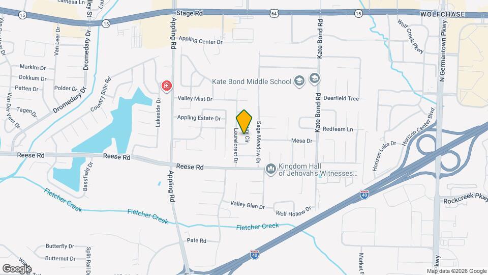 2585 Sunbury Cir Mapa y Detalles de la Ubicación