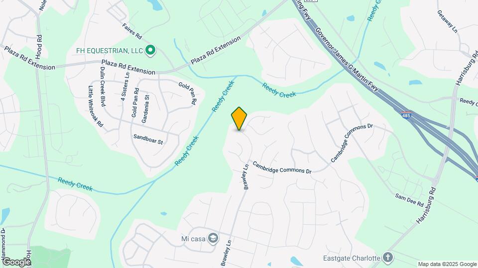 10509 Brawley Ln Map and Location Details