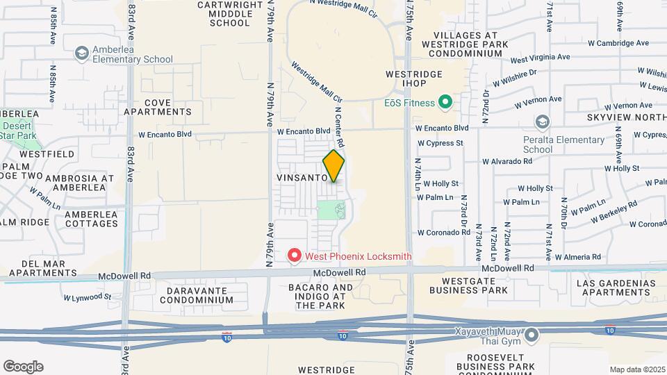 2014 N 77th Dr Map and Location Details