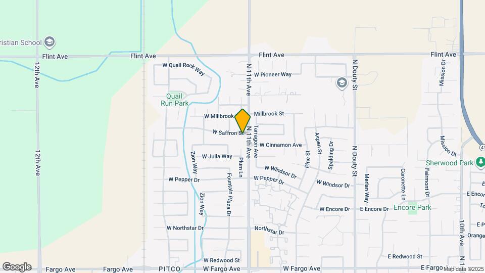 781 W Saffron St Map and Location Details