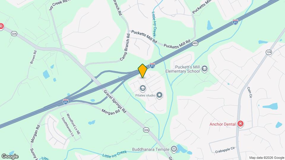 2520 Morgan Chase Dr Mapa y Detalles de la Ubicación